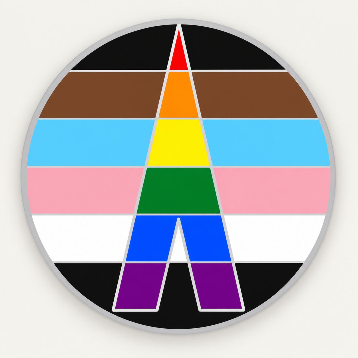 Ally Circle pin concept